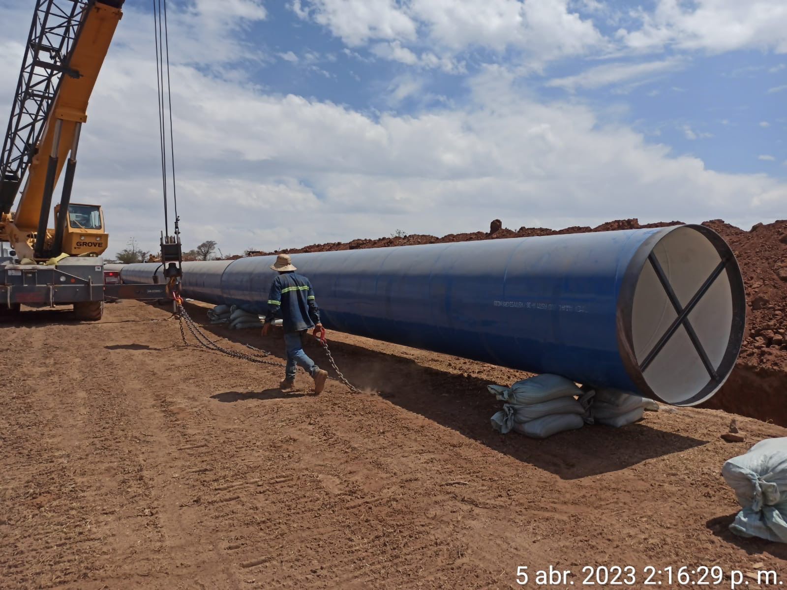 Línea de impulsión El Salto–Calderón — imagen 3