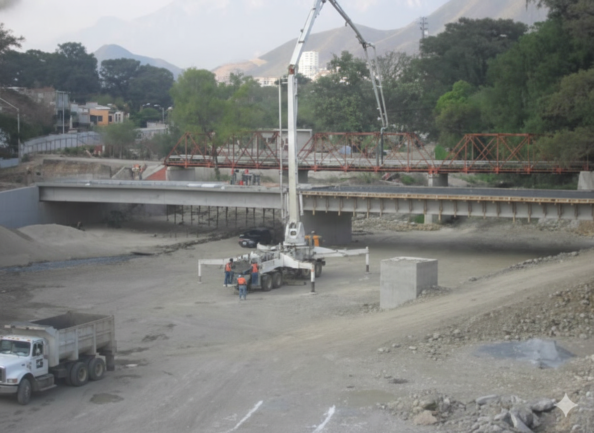 Reconstrucción de puente Rio la Silla — imagen 1